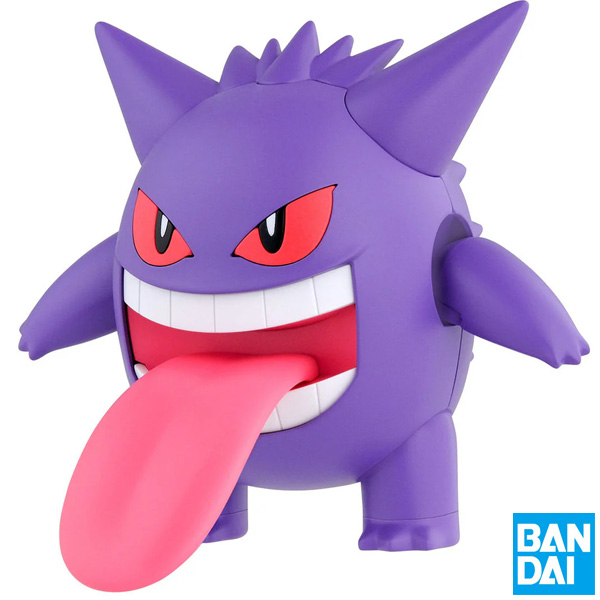 Bandai Pokemon Gengar Quick Plastic Model Kit